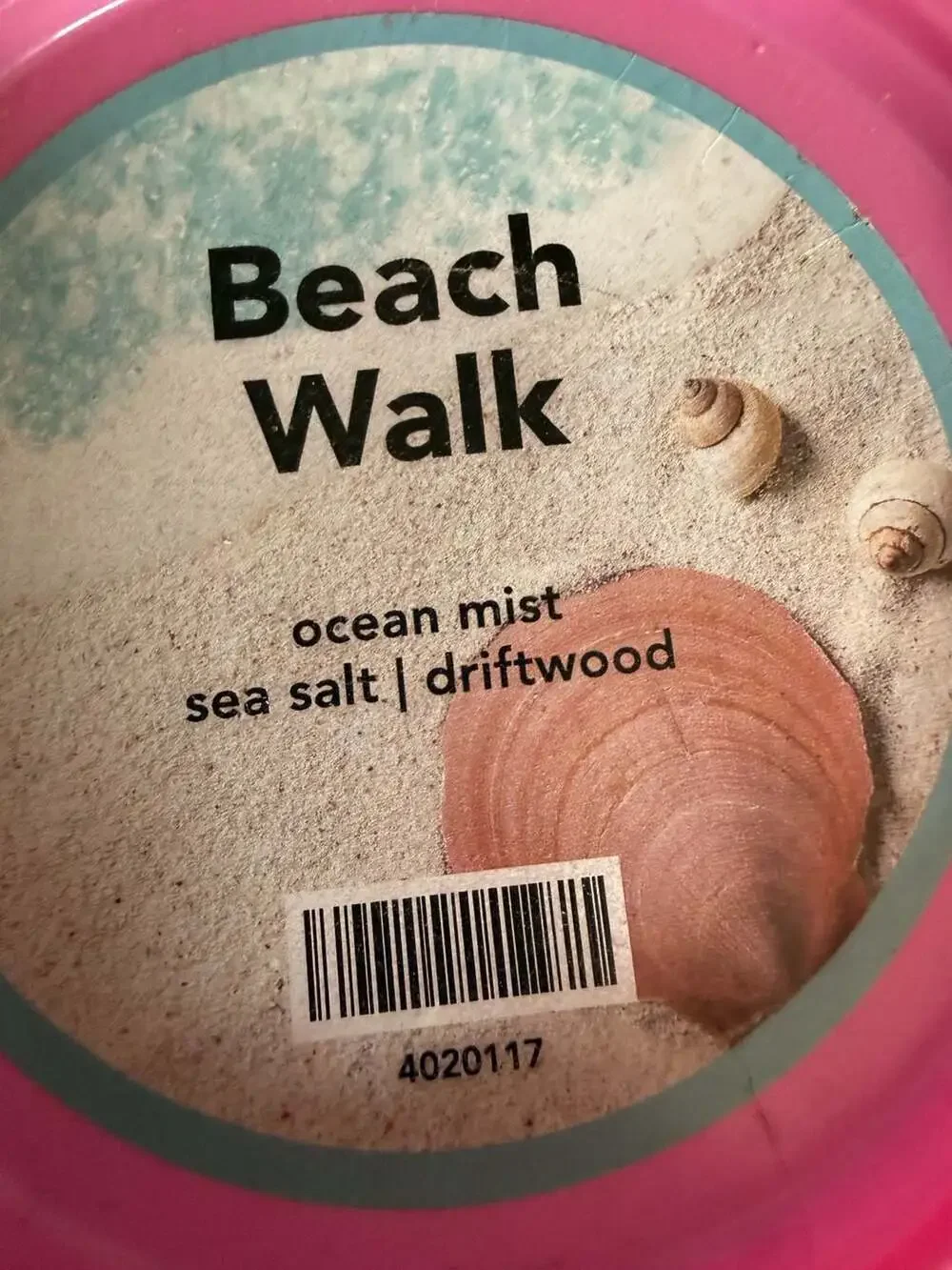 Pink Zebra Beach Walk Soy Wax Sprinkles